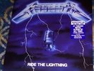 METALLICA Ride The Lightning BLACKENED LP BLCKND004R-1 RE 180g Factory Sealed