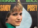 SANDY POSEY Born A Woman + Single Girl SUNG IN ITALIAN - Vinyl Single + PIC SLV