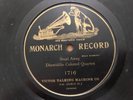 MONARCH Victor Record 78 rpm 1716 Steal Away DINWIDDIE COLORED QUARTET