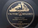 VICTOR Grand Prize Record 78 rpm 1725 Gabriels Trumpet DINWIDDIE COLORED QUARTET
