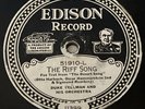Duke Yellman Song of Shanghai/The Riff Song Edison Diamond Disc 51910 10
