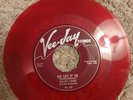 JULIAN DASH 45RPM SO LET IT BE  1954 RED VINYL ORIGINAL