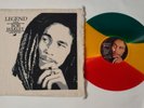 BOB MARLEY 'Legend' Rasta Colored Vinyl LP in Ltd. Ed. HEMP BAG  Rare and Irie