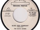 DAVIS SISTERS “Blues For Company” RCA (1956)