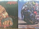 ANTHRAX Fistful Of Metal LP + Stomp 442 Double LP Vinyl Sealed