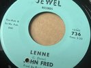 Rare Rocker John Fred lenne /youre Mad At Me Jewel Vg++