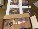 Taylor Swift Midnights Clock & 4 LP Set Sealed. Colored vinyl. NOT Autographed.