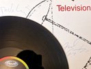 SIGNED TELEVISION TOM VERLAINE & FRED SMITH 1992 A1/B1 Original Vinyl VERY RARE