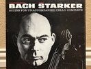 JANOS STARKER - Bach 3 Vinyl LP Box Suites Unaccompanied Cello Mercury Stereo Re