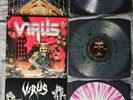 Virus 3 Vinyl Heavy Punk Thrash Metal Bundle Pray For War Force Recon Lunacy
