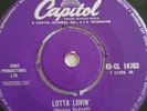 Gene Vincent,Lotta Lovin/Wear My Ring,EX,Capitol,1957,Rock n Roll,Rockabilly