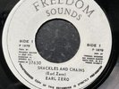 Earl Zero Shackles & Chains Jamaican 7” 45
