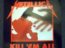 Metallica Kill 'em All 1983 LP Music for Nation OIS