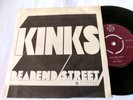 Mega rare The Kinks single Dead End Street PYE Norway Exc/VG++