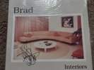 BRAD Interiors Autographed + Photo, Smith Signed derby liner. Pearl Jam Satchel