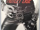 1982 MOTLEY CRUE: TOO FAST FOR LOVE VINYL LP ELEKTRA9 60174-1 Y LYRIC SHEET NM