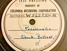 CHICK BULLOCK: Punchinello 1940 Vocalion 78 one-sided vinyl test pressing E+