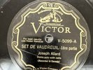 Country-78 RPM-French-Canadian-Joseph Allard-Set De Vaudreuil 1&2-V-5099-V+