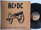 AC/DC For Those About to Rock 1981 LP Robert Ludwig Masterdisc - Tested EX-  *A5