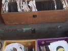 1000 SEVEN INCH RECORDS 70s to 2000 UN-CLEANED WORN OR NO SLEEVES      7