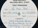 THE RAP PACK Test Pressing 1987 FRESH RECORDS Electro LP Superb EX/NM