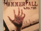 HAMMERFALL - INFECTED + X 2 LPS + CLEAR VINYL - GATEFOLD - EXCELLENT