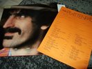 FRANK ZAPPA : YOU ARE WHAT YOU IS 2LP 1981 CBS 88560 NL +PROMOSHEET