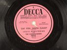 Louis Armstrong - 78 RPM Decca - Zat You Santa Claus L16E