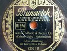 SCHELLACK Louis Armstrong I Get Ideas / A Kiss To Build A Dream On SHELLAC