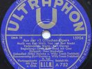 SCHELLACK Aus Der »3 Groschen-Oper« Various Ultraphon