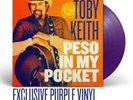 Toby Keith Peso In My Pocket Exclusive Limited Purple Colored Vinyl LP Record