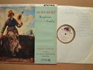 ASD 418 ED1 W/G - SCHUBERT SYMPHONIES NO.3 & NO.4  - KUBELIK -VG+