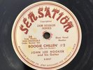 John Lee Hooker Sensation   ‘Boogie Chillen #2’ V+ Post War Blues 78 rpm