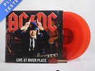 AC/DC Live At River Plate Red Transparent 3 x LP Album Vinyl Record - EX/EX