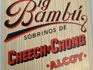 Cheech and Chong - Big Bambu - 1972 LP With ROLLING PAPER Record Album Vinyl