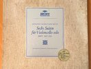 PIERRE FOURNIER Bach Six Suites for Solo Cello ARCHIV Stereo 3LP Box RARE VG+