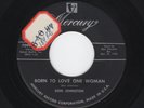 '56 ROCKABILLY DON JOHNSTON Born To Love One Woman/How Many MERCURY VG+ HEAR