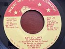 MAJESTICS Key to Love NEW WORLD Class A RARE Sweet Soul FUNK Electro RAP 45 Hear