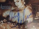 MADONNA LIKE A VIRGIN & OTHER BIG HITS Signed By Madonna  RARE