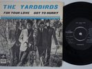 YARDBIRDS For Your Love RARE Sweden 45 BLUE VARIANT garage mod swedish HEAR