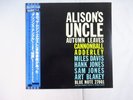 Cannonball Adderley Alison's Uncle, Autumn   BlueNote BNJ-27001 Japan   LP OBI