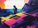Wolfclub – Infinity | Limited Edition Orange Vinyl LP | Synthwave | NM