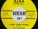Obscure Bronx NY Crude Garage 45 THE OVERTONES I Been There / Spring AJAX mp3 EX