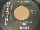 rare rockabilly 45 Paul Perry (I’ve Got A Girl Named) Dee/i Was A Fool Nu Sound