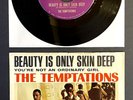 TEMPTATIONS Beauty Is Only Skin Deep 45+RARE PICTURE SLEEVE 1966 Gordy 7055