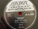 Jerry Lee Lewis 78 London HL-S 8592 Breathless, Down The Line VG