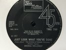 BRENDA HOLLOWAY - JUST LOOK WHAT YOU'VE DONE - UK TAMLA MOTOWN TMG 700. VG+