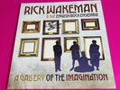 Rick Wakeman A Gallery Of The Imagination Clear Vinyl Signed Used