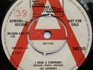 THE SUPREMES I Hear A Symphony UK Demo 45 TAMLA MOTOWN 7