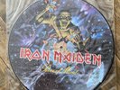 IRON MAIDEN - PIECE OF MIND - PICTURE DISC - 1983 - RARE
